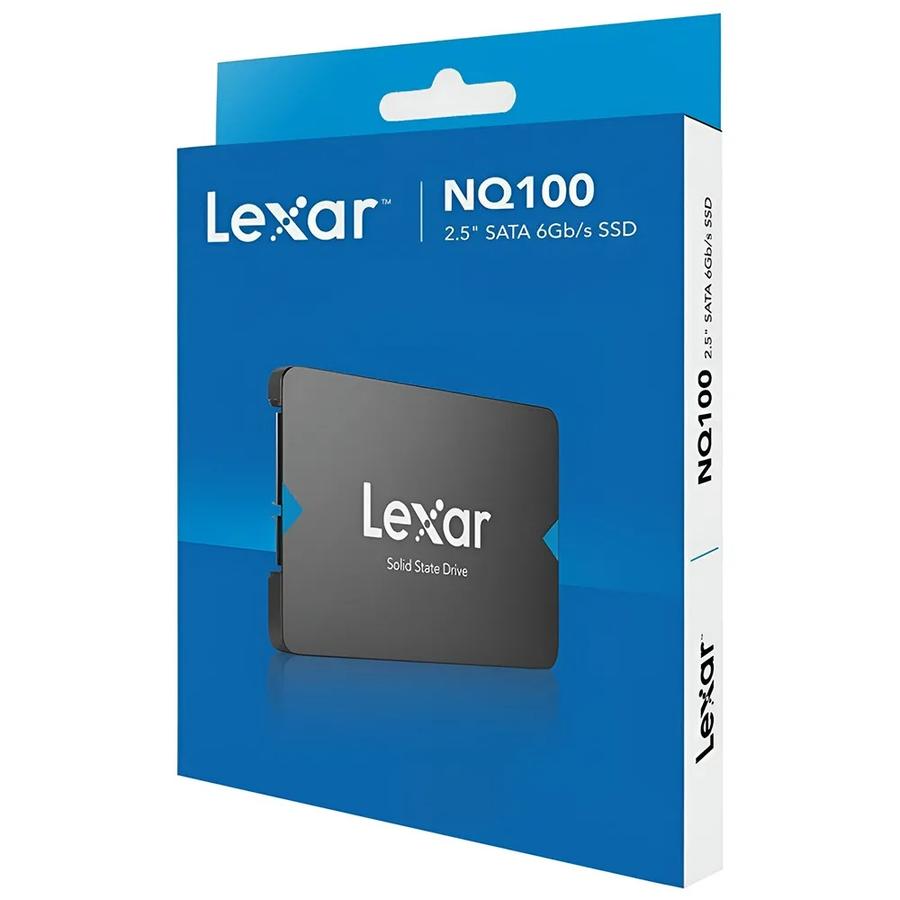 SSD 2,5' SATA III LEXAR NQ100 DA 256GB, 550MB/S IN LETTURA E SCRITTURA